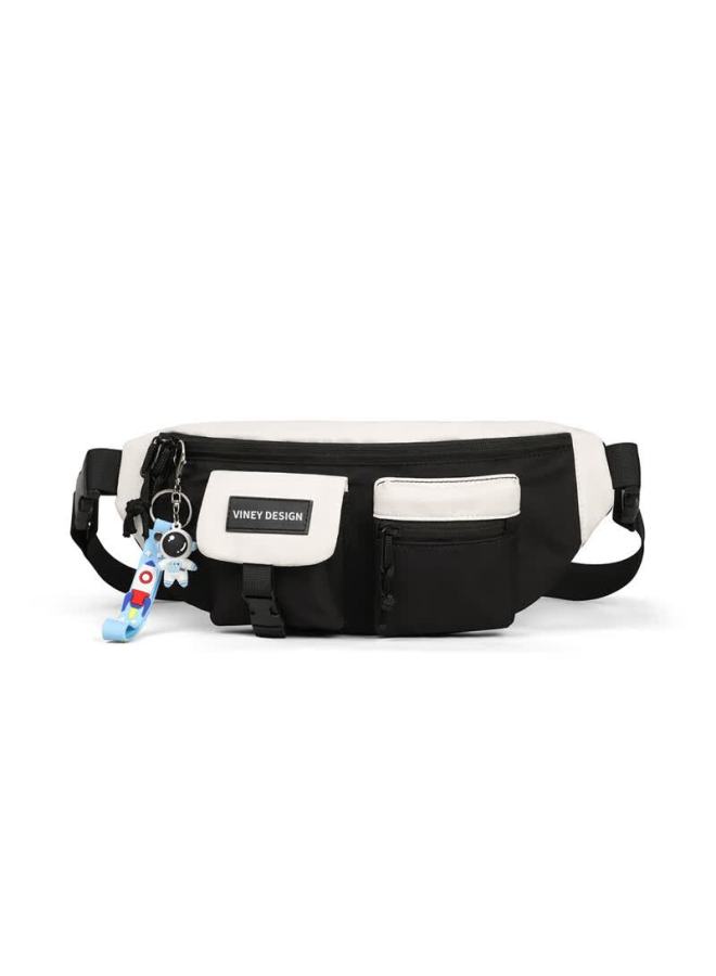Viney Style Crossbody Bag Uni Backpack Trendy Casual Men's Bag Student Sports Small Shoulder Bag Fashionable Men's Bag - Image 2