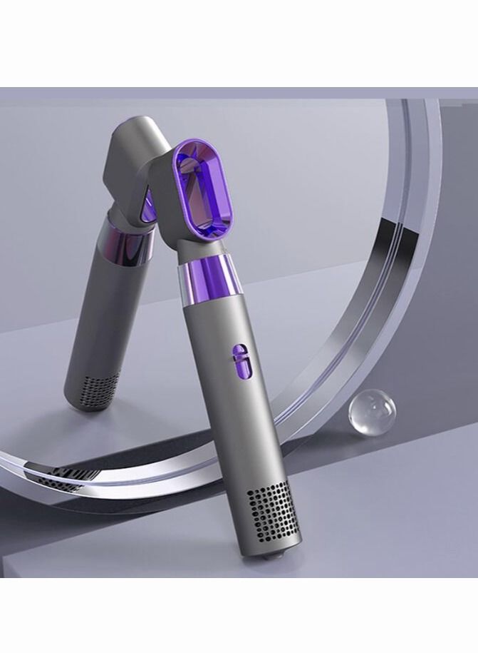 MIXDE 3-In-1 Hair Dryer Brush Purple/Black - Image 2