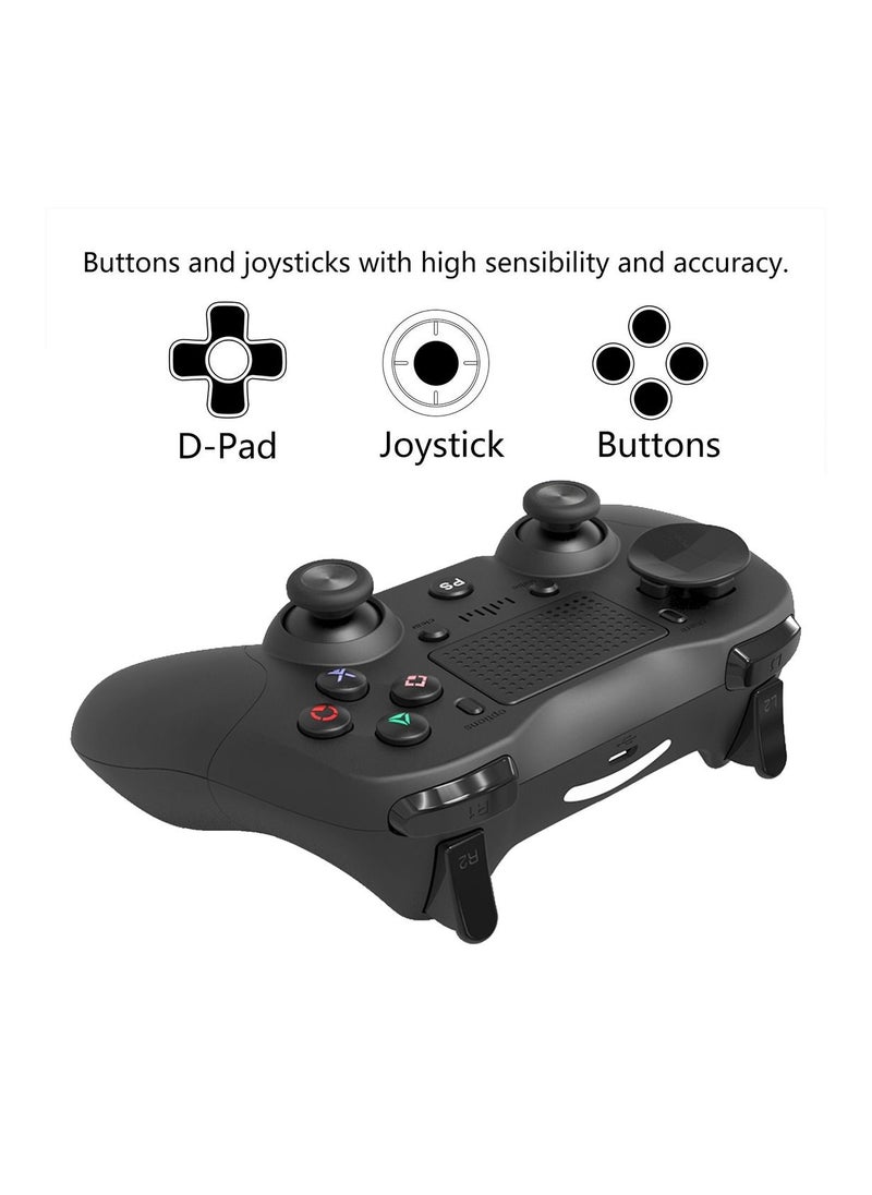 ARNOTEC - P912 Wireless Bluetooth Game Handle Controller for PS4 / PC(BLUE) - Image 1