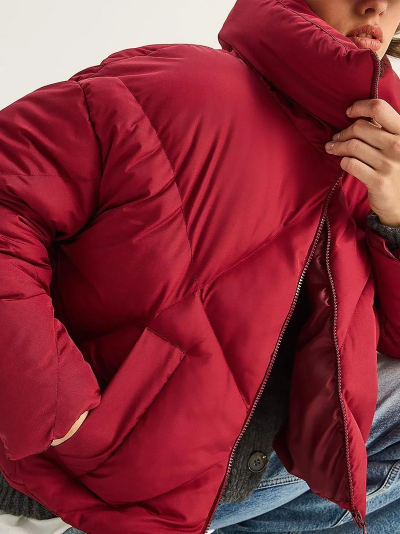 Bianco Lucci LUCCI Oversized Puffer Coat