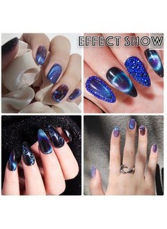 9D Cat Eye Gel Nail Polish Magnetic Nail Polish Holographic Cats Eyes Gel Nail Polish Gel With Chameleon Magic Effect With Magnet Stick (Blue&Purple) - pzsku/Z9ED7962E42F671D37C86Z/45/_/1683269421/8983eaf4-b992-4170-8f90-4f4952b9a213