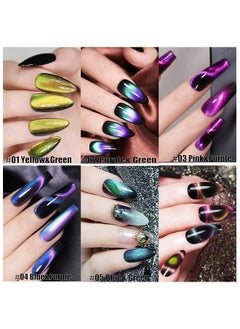 9D Cat Eye Gel Nail Polish Magnetic Nail Polish Holographic Cats Eyes Gel Nail Polish Gel With Chameleon Magic Effect With Magnet Stick (Blue&Purple) - pzsku/Z9ED7962E42F671D37C86Z/45/_/1683269426/c7cd8258-92e4-45e5-b9e4-d8417ea989fb