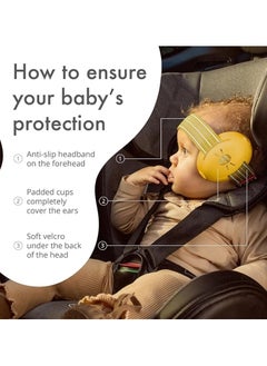 Alpine Baby Muffy Yellow Earplugs  - Image 3