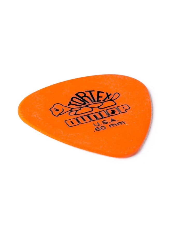 Dunlop 418P.60 Tortex Standard – Guitar Picks 0.60mm 12-Pack Red - Image 2