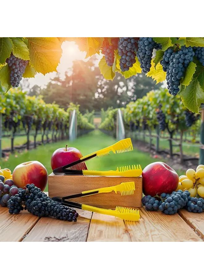 2 Pack Heavy Duty Grape Thinning Trimmer with Ergonomic Handle Durable Plastic V - Image 2