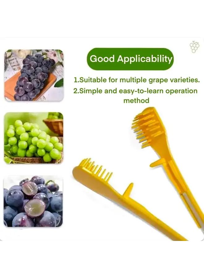 2 Pack Heavy Duty Grape Thinning Trimmer with Ergonomic Handle Durable Plastic V - Image 4