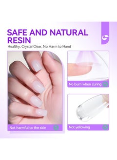 gelike ec Gelike EC Solid Glue Gel for Nail: Nail Glue for Press On, Long-Lasting Strong Gel Nail Glue, Solid Nail Glue Gel for Nails Nail Art DIY Home 15ml, Need UV Light Cured  - Image 5