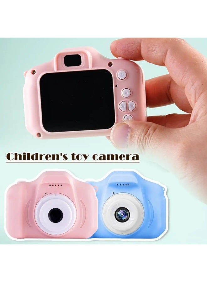 Cazadora Kids Camera for Ages 4-8 — Shockproof Mini Camcorder with Soft Silicone Shell | Compact Portable Kids Digital Camera for Boys & Girls | Easy One-Button Operation for Photos & Video | Safe Grip Design, Kid-Friendly Controls, Durable Drop-Resistant Build, Lightweight (0.1 kg) | Perfect Gift for Birthday, Travel & Outdoor Adventures | Vibrant Pink Color | 13 × 7.5 × 5.5 cm | Rechargeable & USB-C/USB Charging Ready | Creative Learning Toy — Encourages Photography Skills, Storytelling & Screen-Free Play | Includes Protective Silicone Case, Lanyard Loop & Quick-Start Guide | Parental-Approved Simple Interface, Long-Lasting Fun, Travel-Ready Camera for Little Hands — Cazadora Quality for Young Creators in KSA - Image 2