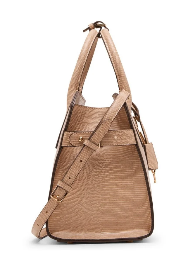 Anne Klein  Anne Klein Akh6083-Moc Brown Women's Satchel for Women | Best Price UAE