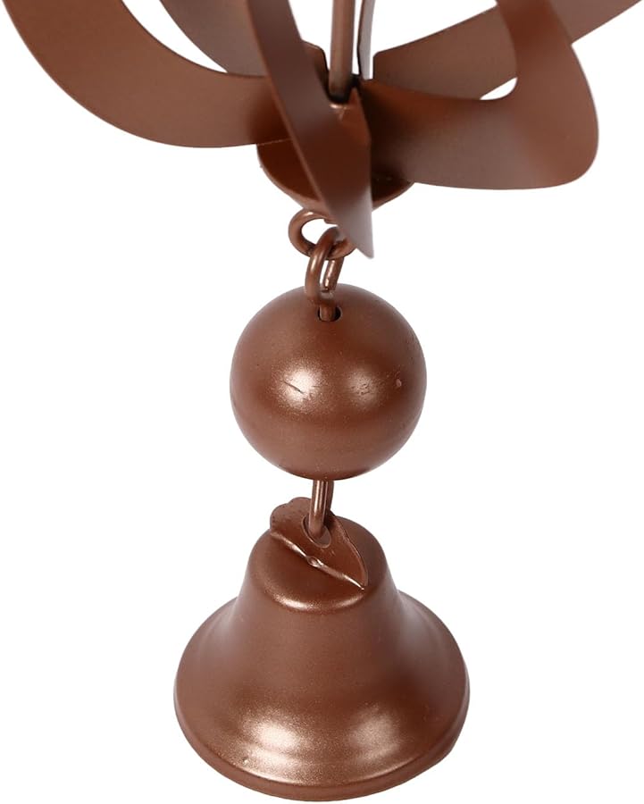 مطر الحديد سلسلة مجوفة دوارة حديقة ديكور عالية الاستقرار معلقة ميزة المياه المعدنية - Image 3