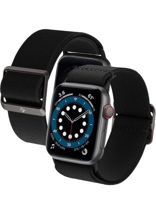 Lite Fit Band for Apple Watch 10 (46mm), 49mm, Series 9 /8 /7 45mm, Series 6/SE2/SE/5/4 44mm and Series 3/2/1  /42mm Nylon Solo Loop - Black - pzsku/Z9ED85F937A2B6EB6C9A5Z/45/_/1627579745/a3e39f94-bcf0-4c36-9be7-42709aa65c48