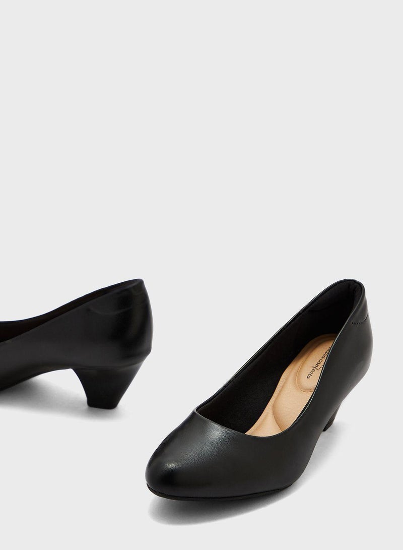 MODARE Mid Heels Shoes for Women – Classic Mid Heel Pumps for Girls & Ladies Office Wear  - Image 4