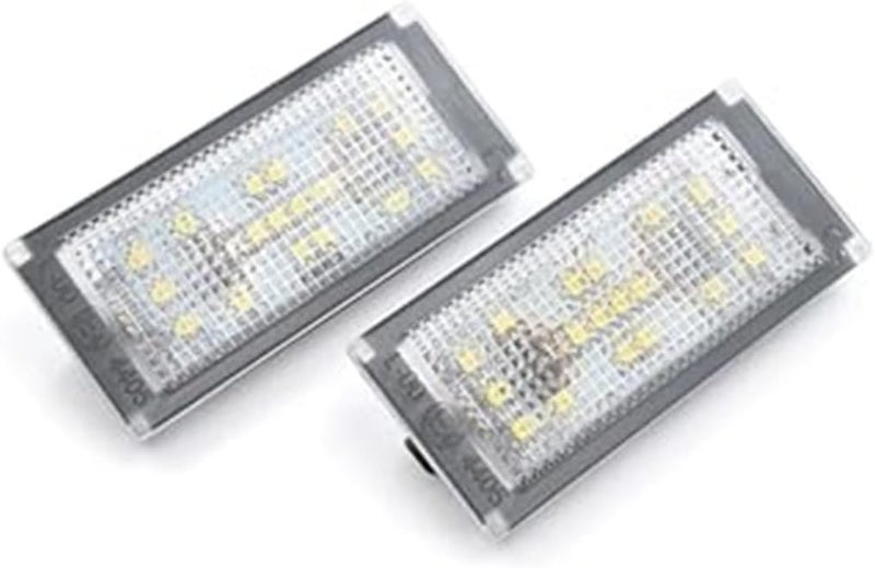 Wivplex 2Pcs White License Plate Light for BMW - Image 1