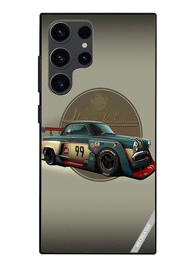 VR CREATIVE Protective Case Cover For Samsung Galaxy S24 Ultra Car Design Multicolour - Image 1