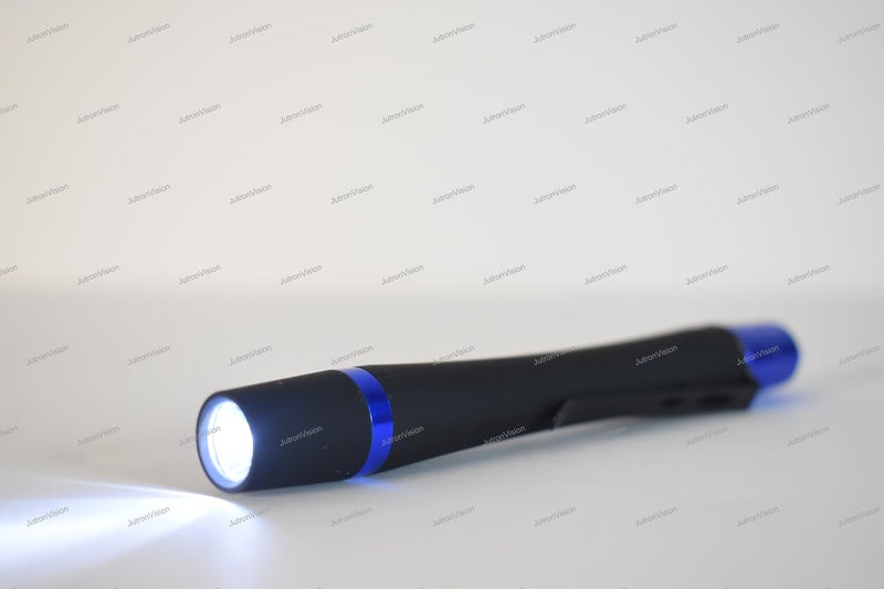 JUTRON VISION LED Penlight Torch for Doctors with White Light | Stainless Steel Body | Medical Torch for Nurses, Students, ENT, Eye & Clinical Use | Battery Not Included - Image 1