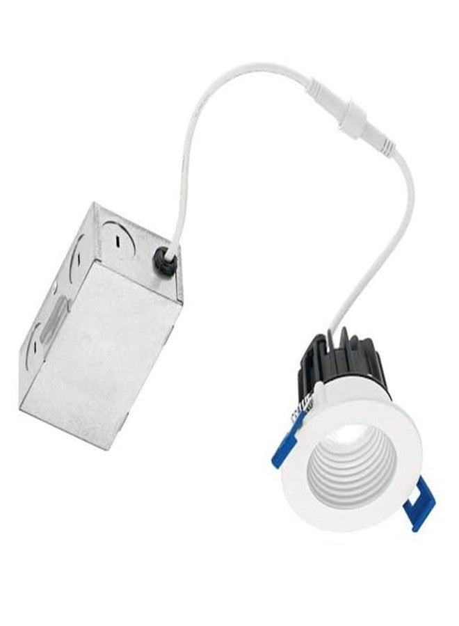 Kichler Direct-to-Ceiling 2 inch Round Mini Recessed 30K Downlight in White - Image 5