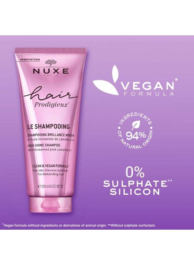 نوكس شامبو NUXE Hair Prodigieux Le Shampoing High Shine 200 مل - Image 5