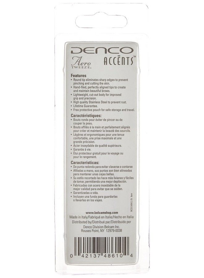 Denco Accents Aero Tweeze Round Tip Assorted Colors1 Count (Pack Of 1) - Image 5