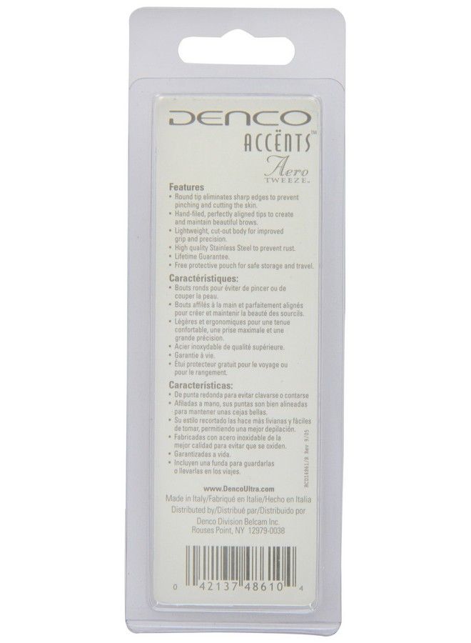 Denco Accents Aero Tweeze Round Tip Assorted Colors1 Count (Pack Of 1) - Image 3