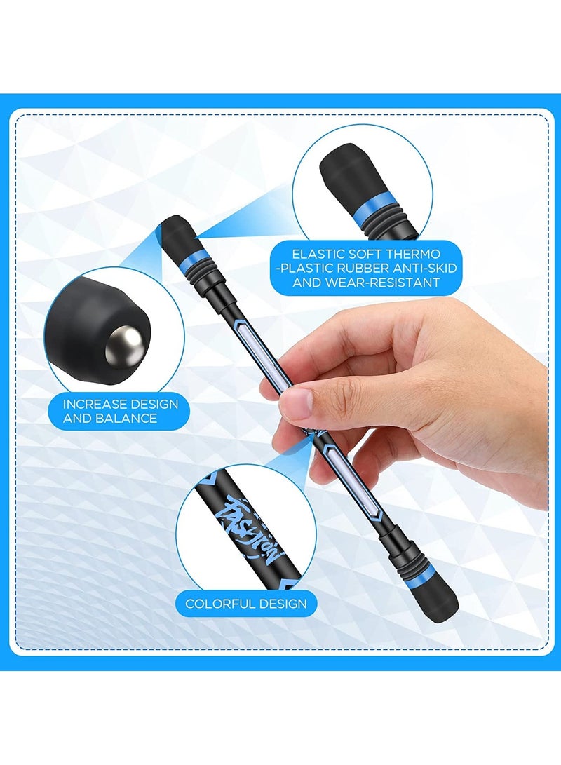 phomemo Spinning Pen, 4Pcs Spinning Rotating Pen, Rolling Finger Rotating Pen, Fidget Pens, Anti Slip Coating Spinning Rotating Pen, Decompression Gel pens, for Kids Adults  - Image 5