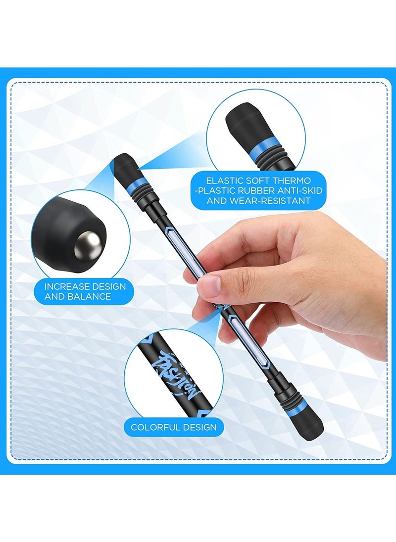 phomemo Spinning Pen, 4Pcs Spinning Rotating Pen, Rolling Finger Rotating Pen, Fidget Pens, Anti Slip Coating Spinning Rotating Pen, Decompression Gel pens, for Kids Adults  - Image 5