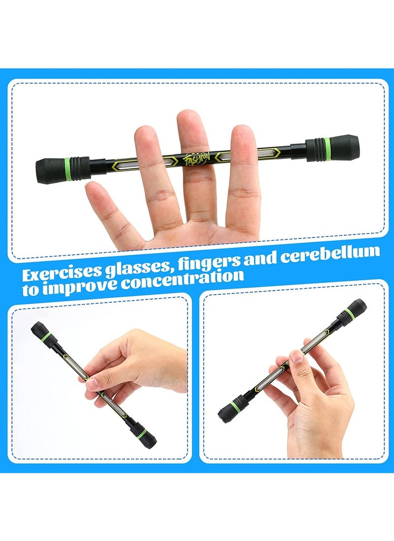 phomemo Spinning Pen, 4Pcs Spinning Rotating Pen, Rolling Finger Rotating Pen, Fidget Pens, Anti Slip Coating Spinning Rotating Pen, Decompression Gel pens, for Kids Adults  - Image 3
