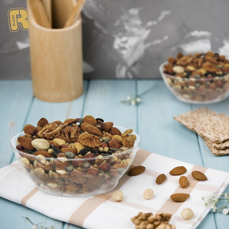 R-kay R -kay 10 أوقية أوعية بلاستيكية شفافة - 50 حزمة أوعية يمكن التخلص منها - أوعية بلاستيكية صغيرة قاسية - أوعية آيس كريم شاقة يمكن التخلص منها وأوعية الصلصا للحفلة - Image 4