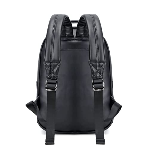 Berchirly Ladies 3D Lionhead Travel Backpacks Men Women Small Pu Leather Shoulder Bag Portable Handbag Pack - Image 3