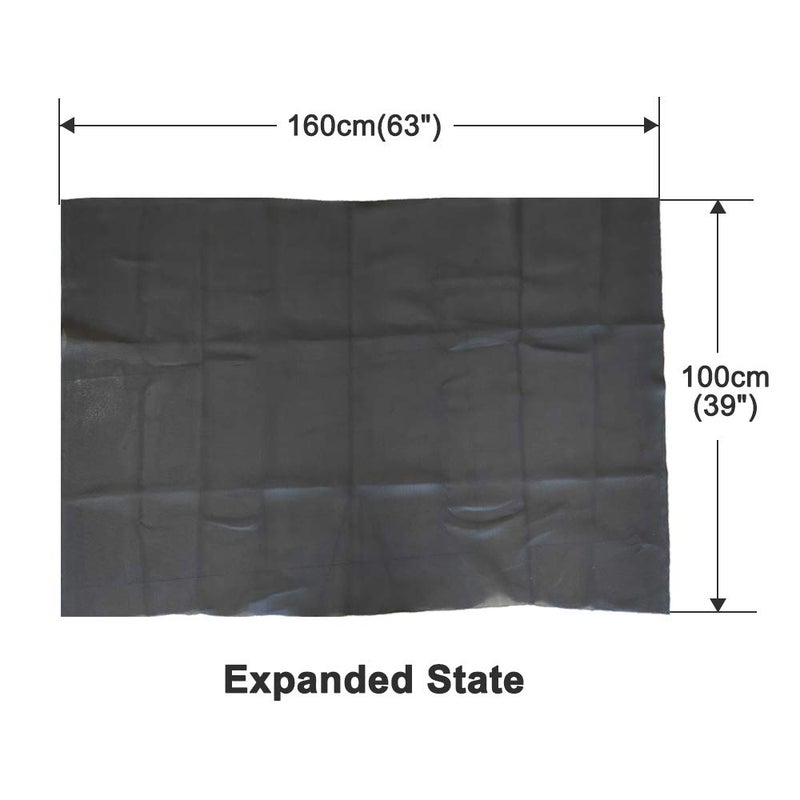 Wayber Black Tulle Speaker Grill Cloth Stereo Fabric Replacement for Home Speakers, Large Speakers, Stage Speakers and KTV Boxes Repair - 63 x 40 in / 160 x 100 cm - Image 5