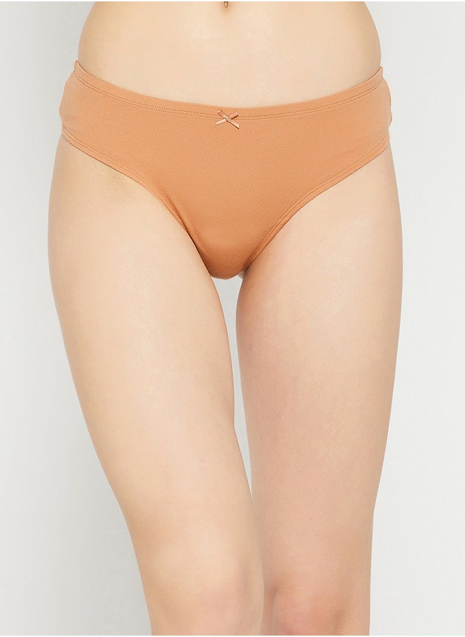 Clovia - Clovia Pack of 5 Low Waist Thong with Inner Elastic - Cotton - Image 1