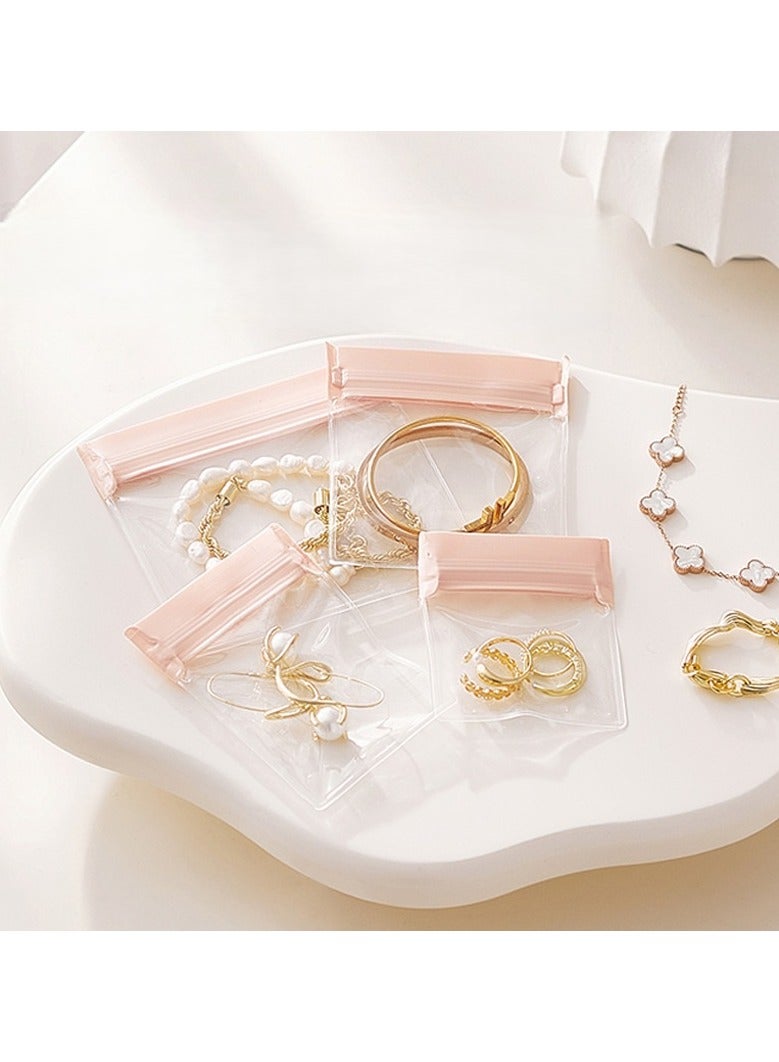 Winner 15PCS Jewelry Bags -EVA Anti-Tarnish Jewelry Storage Bags, Travel Jewelry Bag Reusable & Anti-Oxidation Thickened Storage for Necklaces, Earrings, Rings and More（Pink） - Image 3