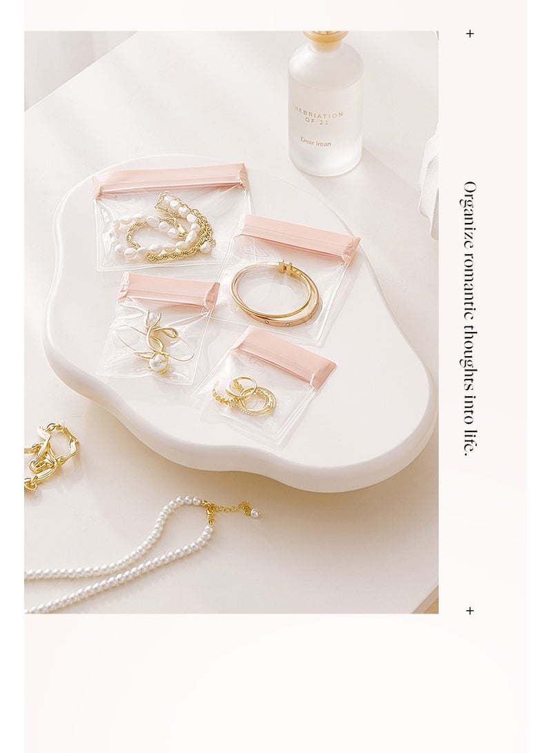 Winner 15PCS Jewelry Bags -EVA Anti-Tarnish Jewelry Storage Bags, Travel Jewelry Bag Reusable & Anti-Oxidation Thickened Storage for Necklaces, Earrings, Rings and More（Pink） - Image 5