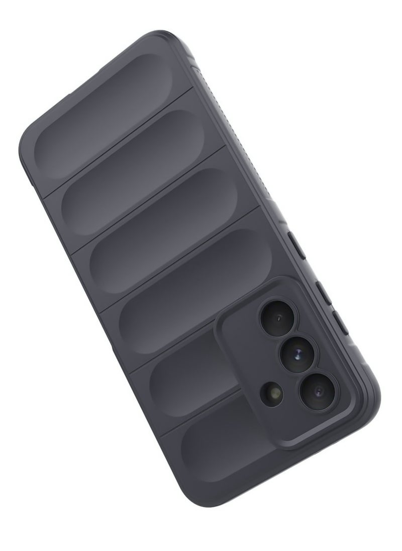 Generic - Premium Protection Back Silicone Case Compatible with Samsung Galaxy A56 Magic Shield Shockproof Case with Camera Protection (Grey) - Image 1