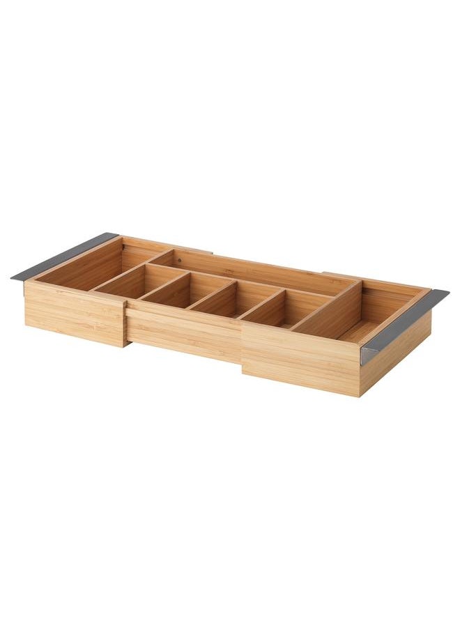 Beauenty Extendable box, bamboo, 35-51x21 cm  - Image 2