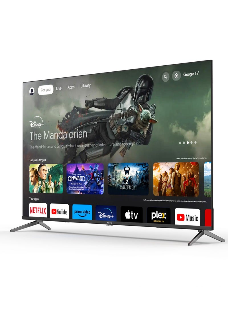 TuTu TV - 50 Inch Smart TV 4K UHD Google TV - Image 1