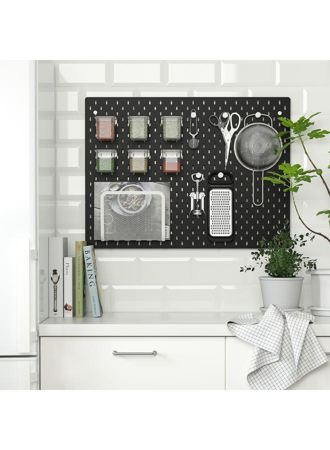 زبون لوح خشبي، أسود، 76×56 سم - Image 3