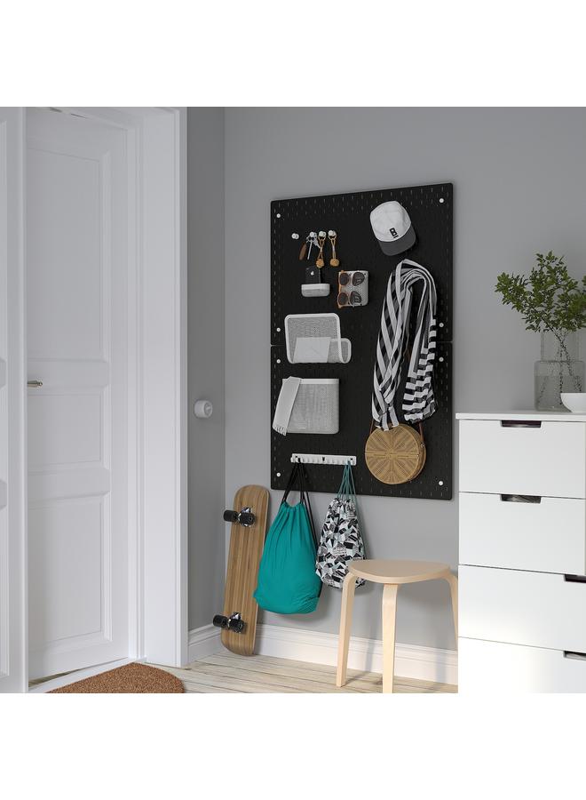 زبون لوح خشبي، أسود، 76×56 سم - Image 4