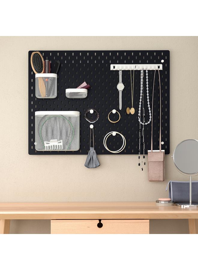 زبون لوح خشبي، أسود، 76×56 سم - Image 5