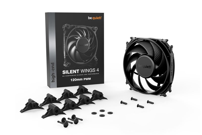be quiet! Silent Wings 4 120mm PWM 1600 RPM Premium Low Noise Cooling Fan | 4-Pin | BL093 - Image 5