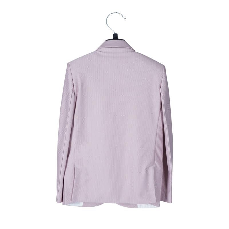 CHARCHIT Boys Cotton Blend Full Sleeves Solid Blazer and T-Shirt - Pink - Image 2