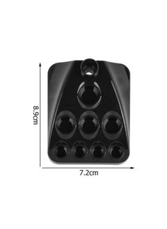 klarako Ink Cup Tattoo Pen Holder Stand Pigment Storage Case Tray Rack Bracket Container Tattoo Tool Black  - Image 2
