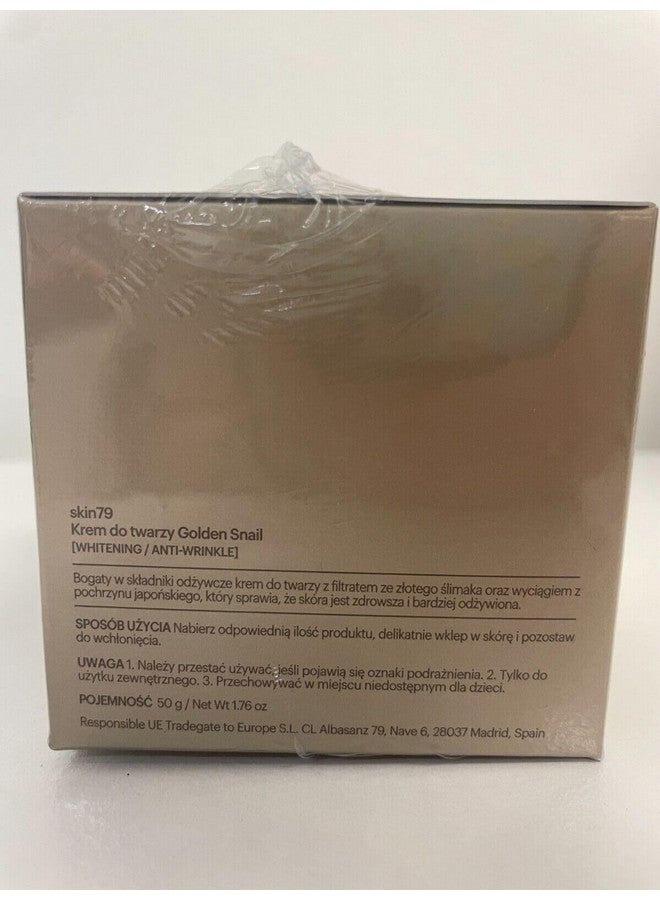 Skin79 Golden Snail Intensive Cream Concentrated Moisture Booster Skin Care Made In Korea - Image 2