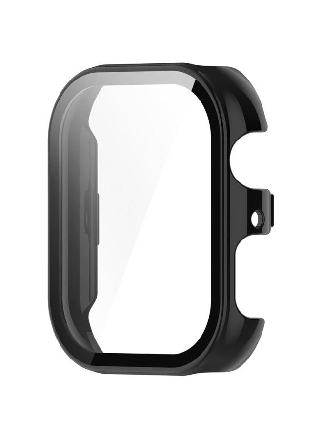 Kmaxai Compatible With Honor Rossini Smarch 2i Protective Film + Hard Case, Integrated Dial Full Protection Cover Screen Film Anti-scratch Drop-resistant Anti-fingerprint Tempered Glass Film, Black - Image 5