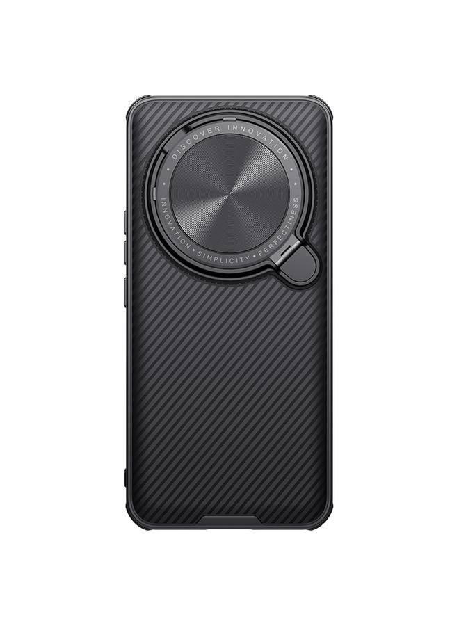 Nillkin Case For Xiaomi 14 Ultra Black Mirror Prop CD Texture Mirror Precise Hole MagSafe Magnetic Phone Case - Image 1