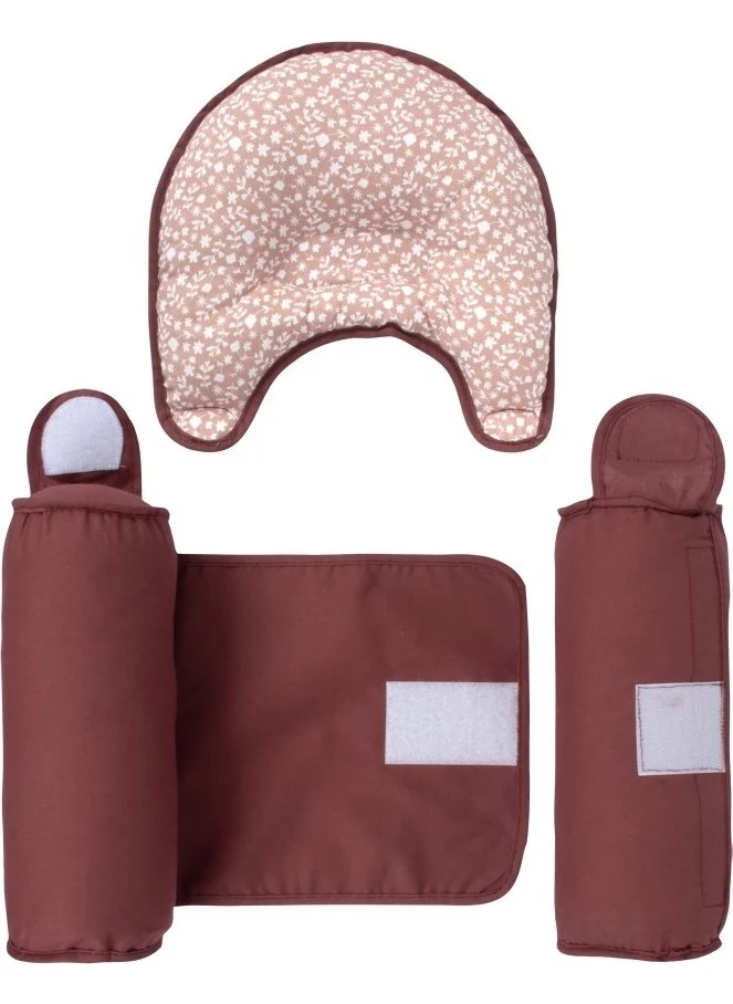Sevi Bebe Head Shaping Pillow & Side Sleeping Pillow - Bird Pattern