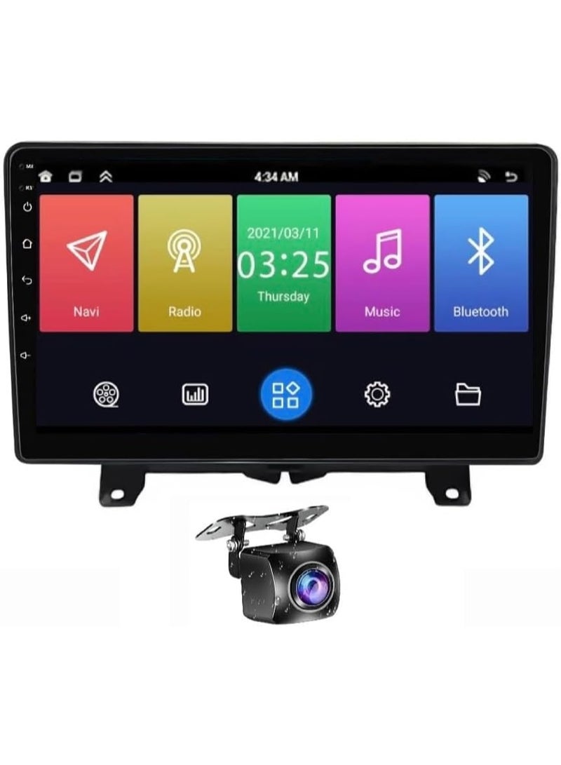 SHEZA STAR Android Car Stereo for Range Rover 2005-2009 4GB RAM 32GB ROM Support Carplay, M-Link Wi-Fi BT, Radio GPS, 10 Inch IPS Touch Screen with AHD Camera Included - Image 1