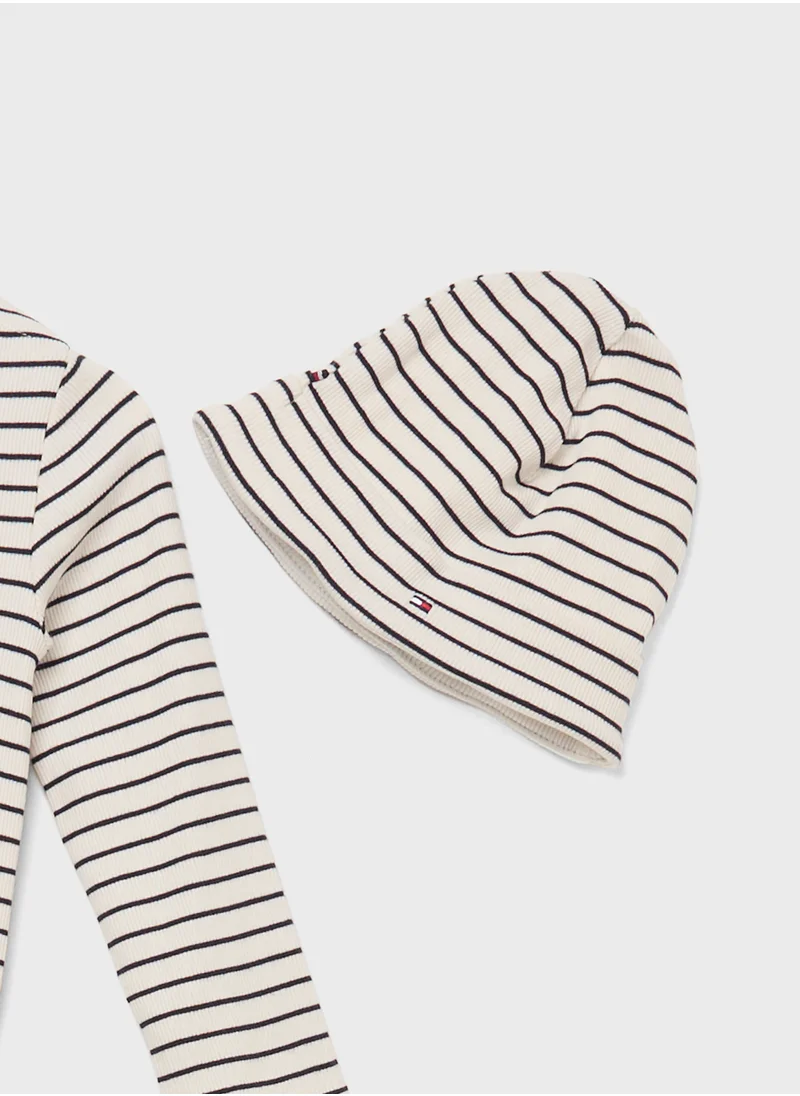 TOMMY HILFIGER RIB 3 PIECE SET GIFTBOX