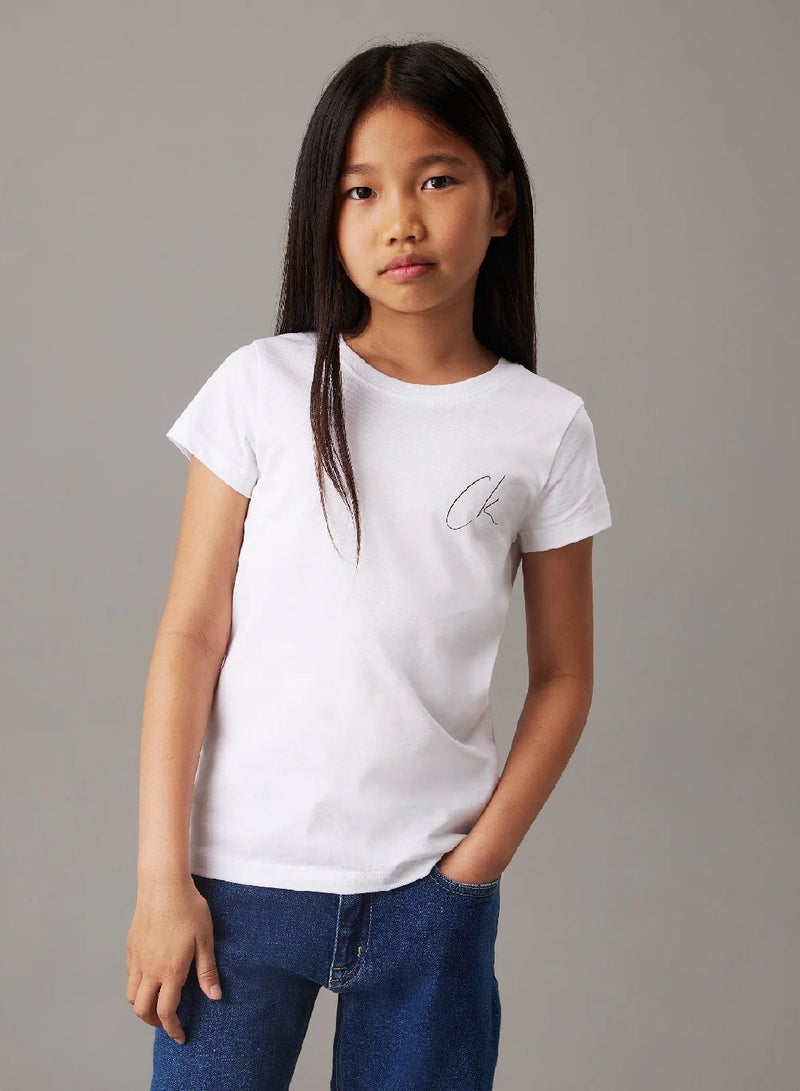 Calvin Klein Jeans Slim Logo T-shirt - Image 1