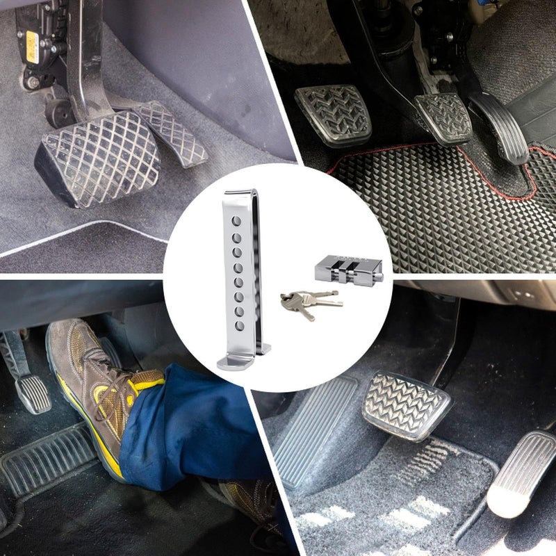 Car Brake Lock Universal Anti Theft Heavy Duty Safety Tool For Auto Cars Sedans Trucks Vans - Image 5