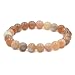 AD Beads Natural Gemstone Round Beads Stretch Bracelet Healing Reiki 8mm Multicolor Sunstone - Image 2